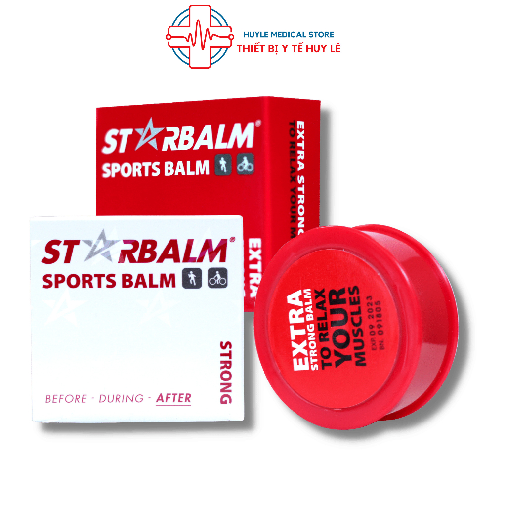 Cao xoa bóp Hà Lan Starbalm, Dầu cù là tăng tuần hoàn máu giảm mỏi cơ - Huy Le