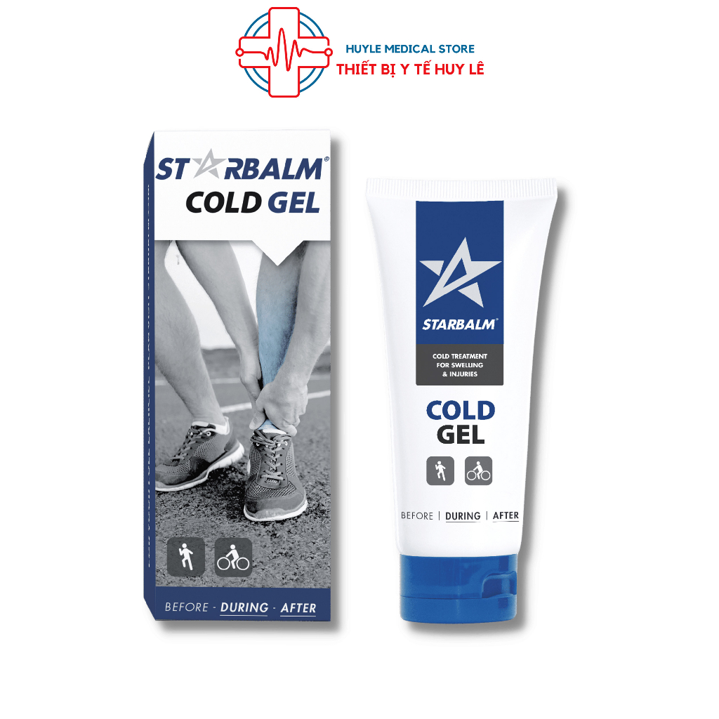 Gel lạnh thể thao Starbalm Cold Gel 100ml làm mát cơ xử lý căng cơ