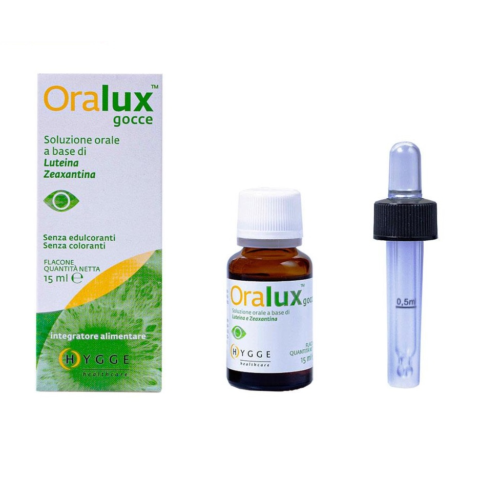 Bổ mắt ORALUX - Siro bổ mắt Oralux drops hỗ trợ tăng cường thị lực, phòng cận thị sớm cho bé, lọc ánh sáng xanh