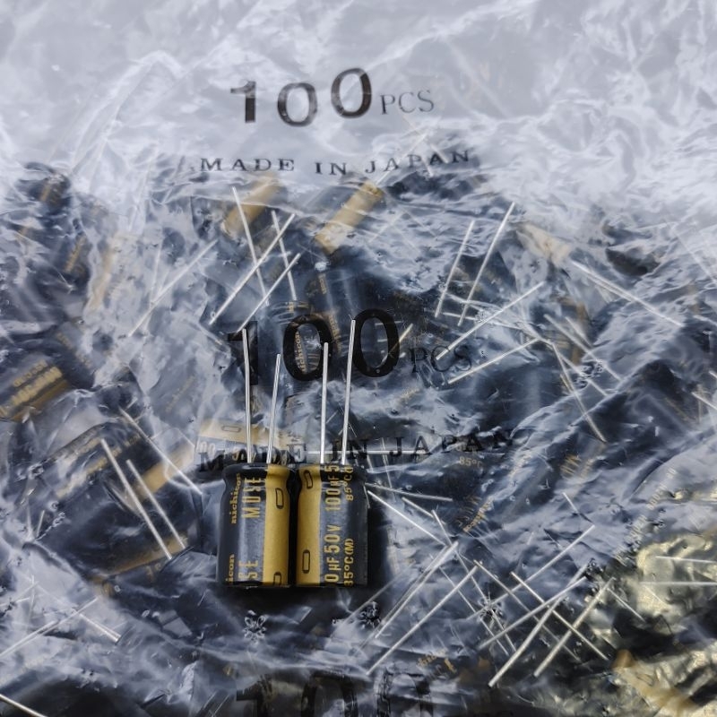 Tụ 50V 100uF Nichicon MUSE KZ chính hãng