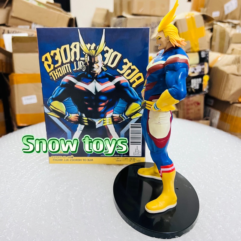 Mô hình My Hero Academia - Mô hình Học viện siêu anh hùng - All Might - Age Of Heroes - Full box - Cao 21cm