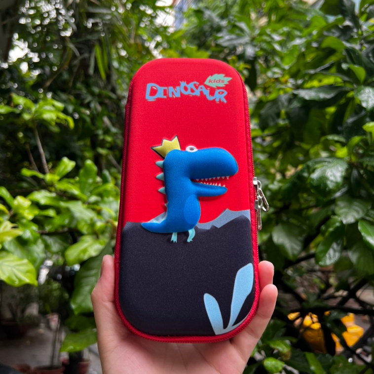 Hộp đựng bút 3D hoạt hình 2 ngăn cho bé trai và bé gái có nhiều mẫu lựa chọn