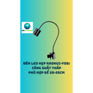 Đèn gắn bể thủy sinh, đèn led kẹp kaokui f05 - thiết bị chiếu sáng bể cá - phụ kiện bể cá cảnh huỳnh khang store