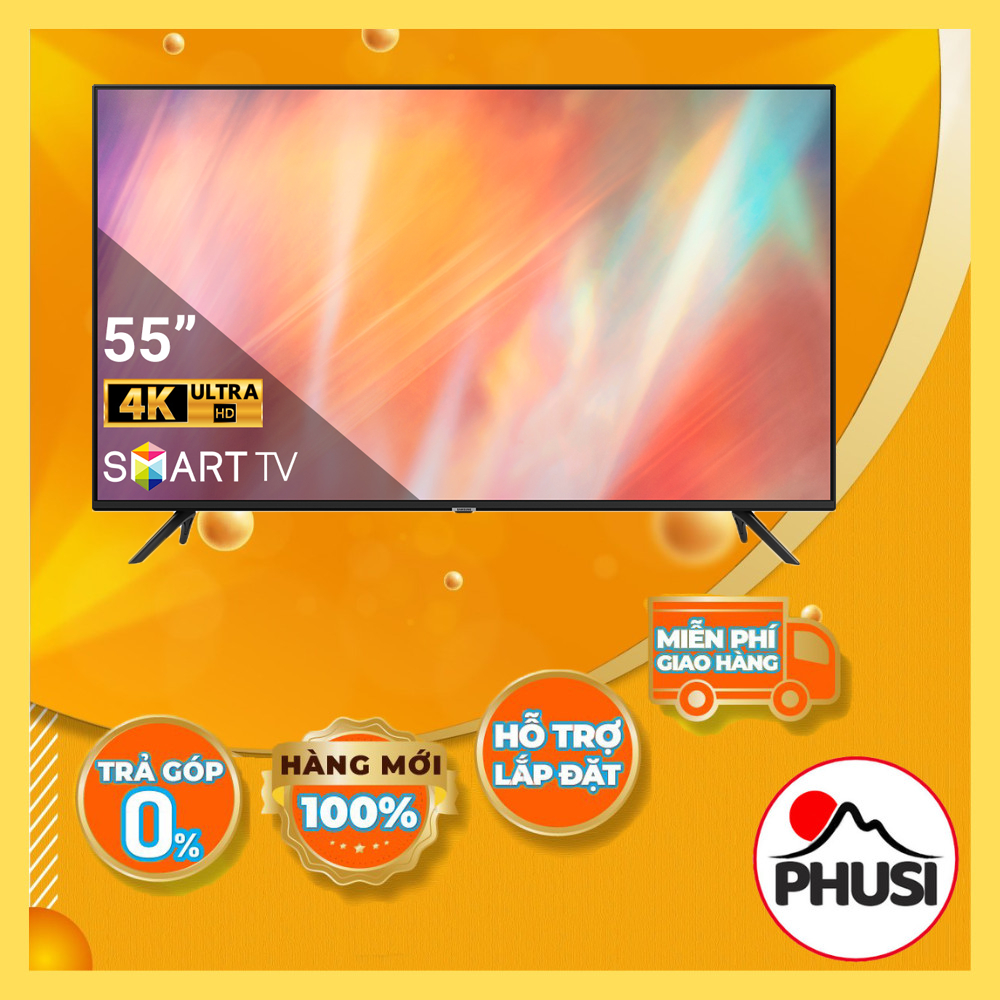 UA55AU7002 - Smart Tivi Samsung 4K 55 inch UA55AU7002KXXV