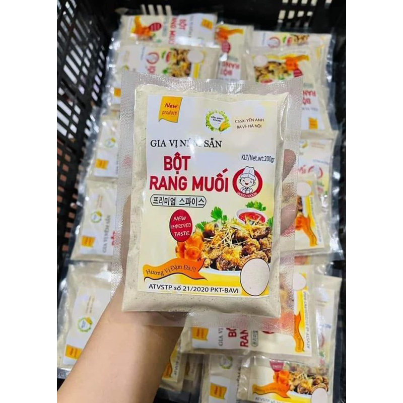 200g bột rang muối