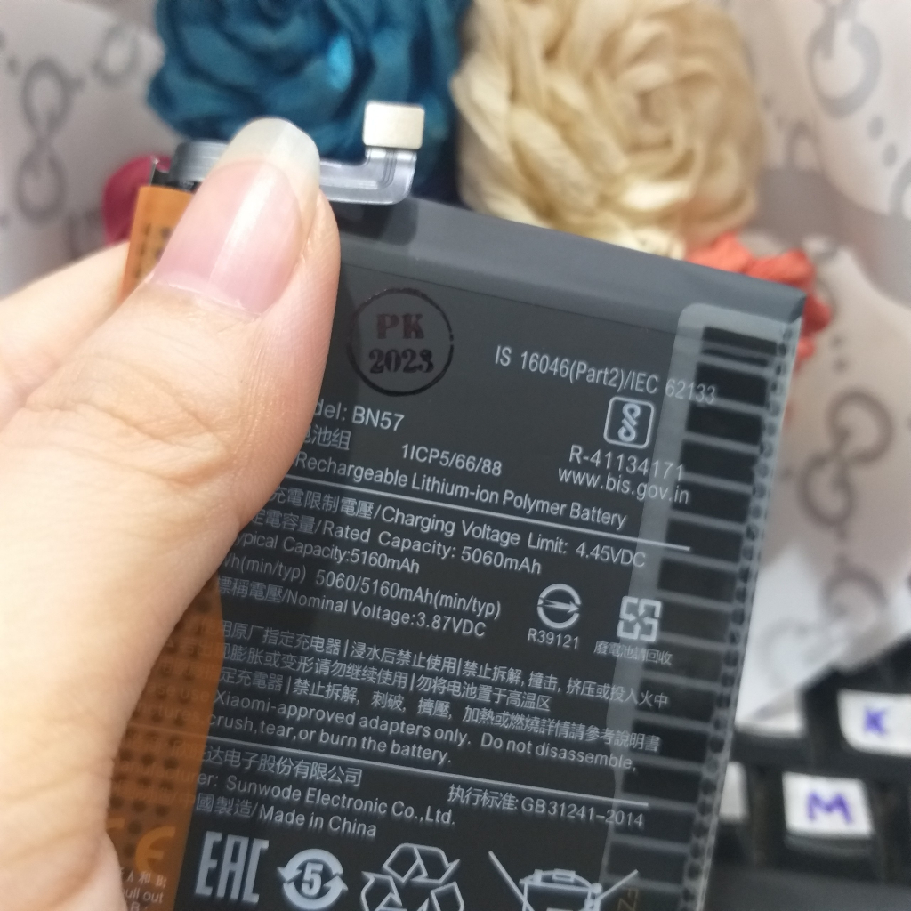 Pin Xiaomi POCO X3 Pro BN57 5160 mAh Pin Thay Thế CH