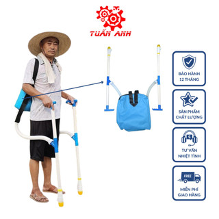 Gậy bón phân dạng túi 3 lớp chống nước, Dụng cụ bón phân đeo lưng, Máy bón phân