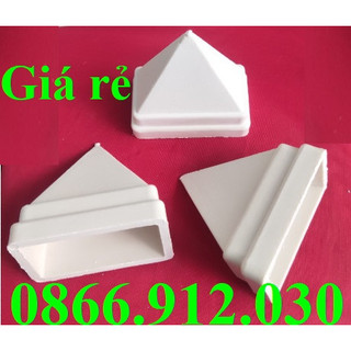 10 chiếc 30x60 chụp nhựa bịt hàng rào, cửa cổng, mũ hàng rào