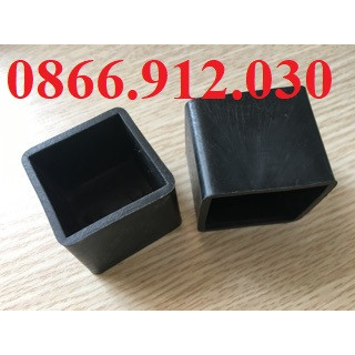 10 chiếc chup 40x40 mm_bọc ngoài chân bàn ghế, ủng, nút bịt chân bàn ghế, ống hộp vuông, nút chân nhựa, ủng chân cho ống