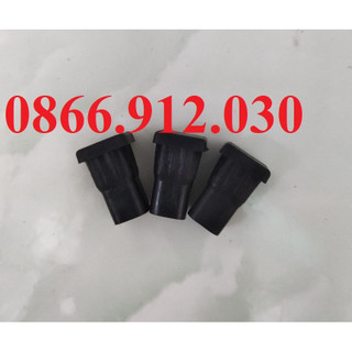20 nút vuông 12.7 mm bịt hộp chống xước, phụ kiện cho màn khung núm, chụp cao su, nhựa bọc chân ống hộp bộ màn khung