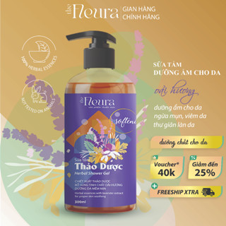 Sữa Tắm Dưỡng Ẩm Oải Hương Thảo Mộc The Fleura, Sữa Tắm Thiên Nhiên Ngừa Mụn Lưng, Viêm Nang Lông, Thư Giãn Làn Da