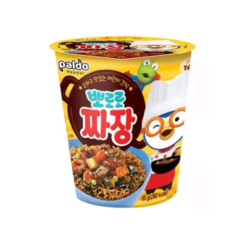 Mi tương đen Pororo Hàn Quốc dạng ly nhỏ 70g
