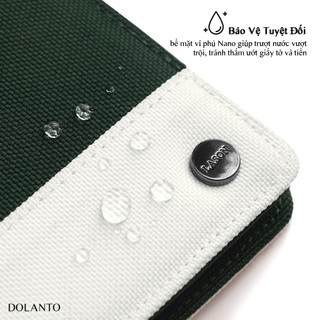 Ví DOLANTO BRAND Triple Wallet - Đứng
