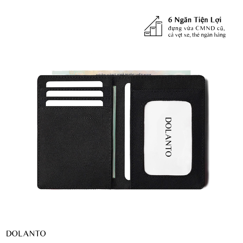 Ví DOLANTO BRAND Triple Wallet - Đứng