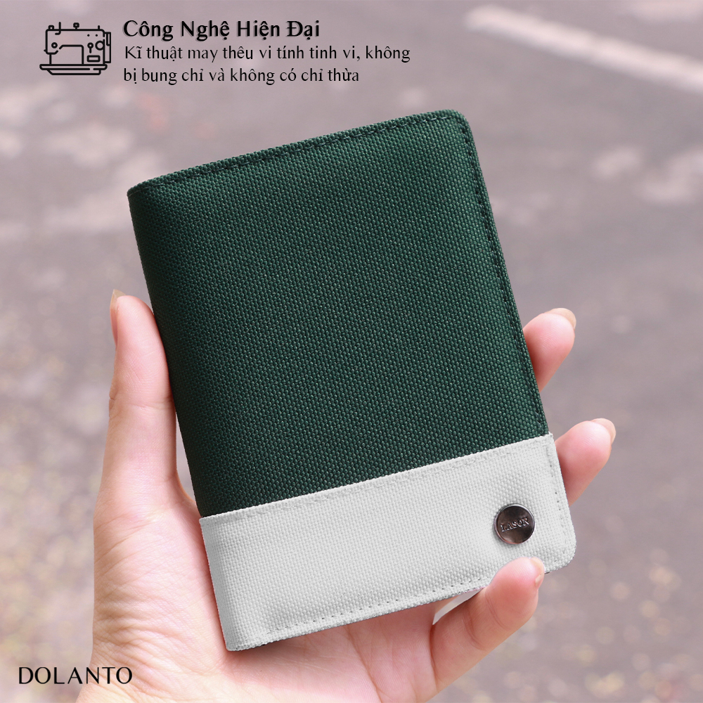 Ví DOLANTO BRAND Triple Wallet - Đứng