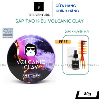 Sáp Vuốt Tóc , Tạo Kiểu Nam Apestomen Volcanic Clay Chính Hãng - 80 Gram