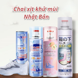 Chai Xịt Khử Mùi Giày Vị Đào Ô Long - Khử Mùi Hôi Giày, Hôi Chân, Mùi Tất, Tủ Giày Lâu Năm Bằng Tinh Chất NaNo Bạc