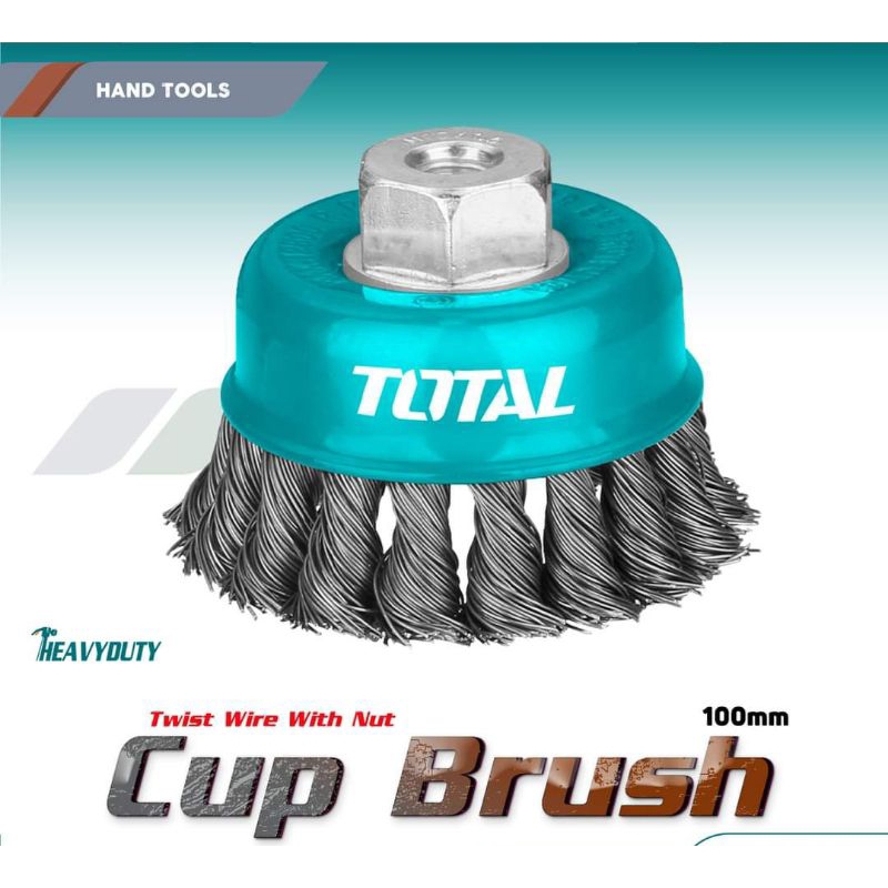 Chén cước thép xoắn 100mm cốt M10 TOTAL TAC32042