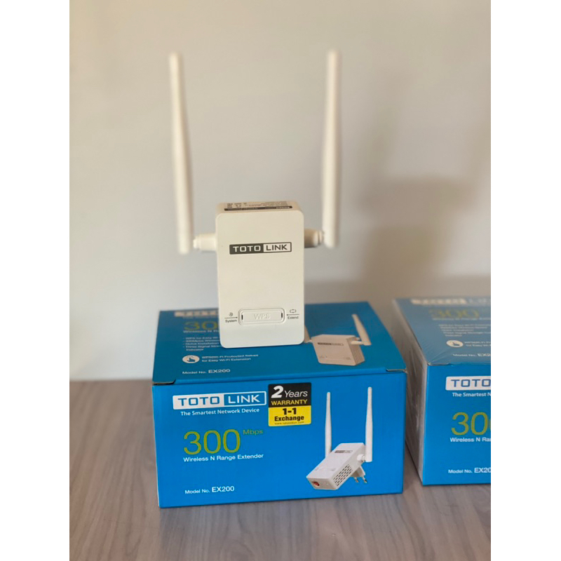Bộ mở rộng sóng wifi, kích sóng wifi tốc độ cao - Totolink ex200