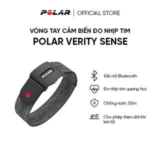 Dây Đeo Tay Cảm Biến Đo Nhịp Tim Polar Verity Sense - Bảo hành chính hãng 12 tháng