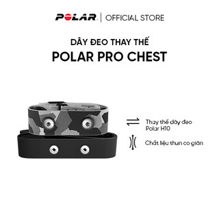 Dây Thay Thế Đeo Ngực Polar Pro Chest Strap - (Kết hợp với dây đo cảm biến Polar H10) - Hàng chính hãng