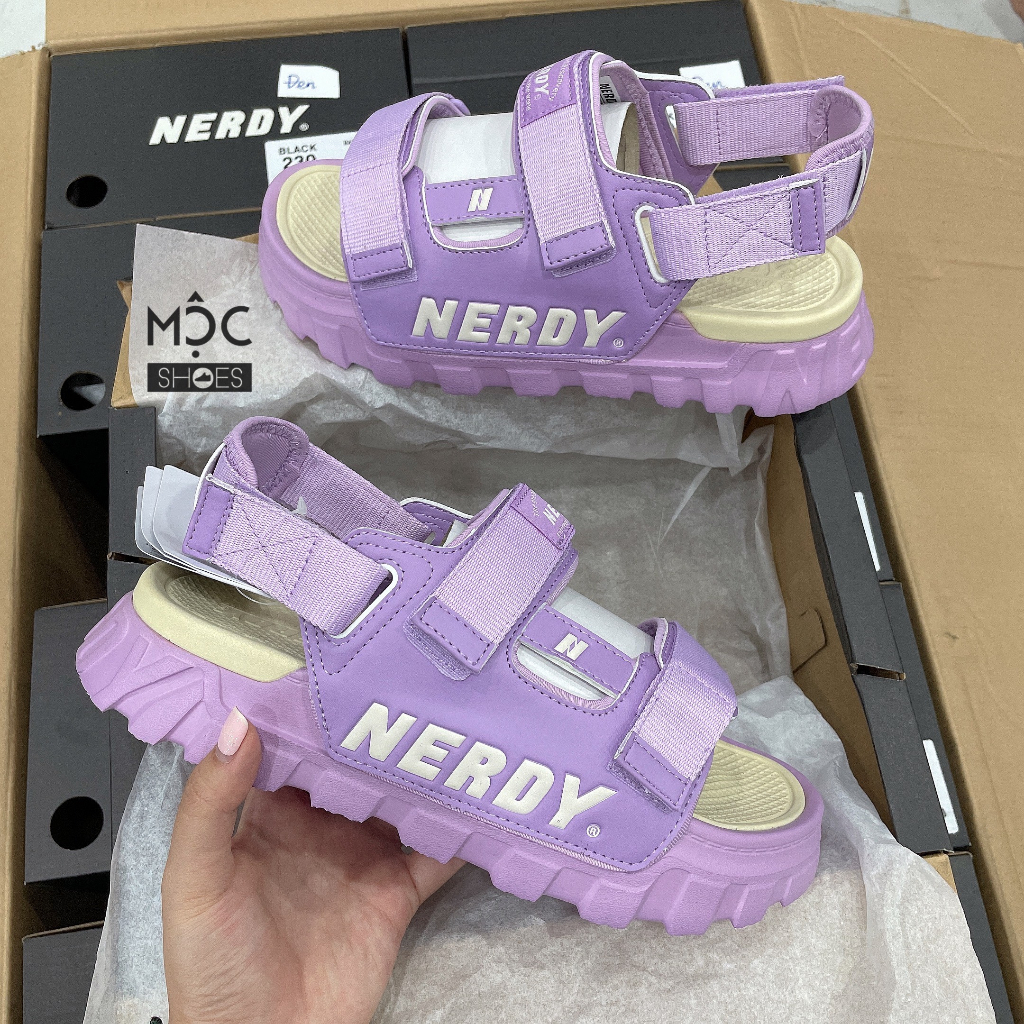 [Chính Hãng] Giày Sandal Nerdy - Tím - Code : PNEU22AE03
