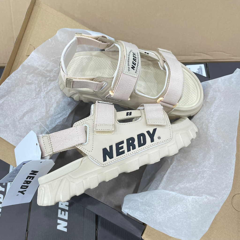 [CHÍNH HÃNG] Giày Sandal Nerdy - CAMEL * BEIGE / CREAM *- Code : [PNEU2AE030202]