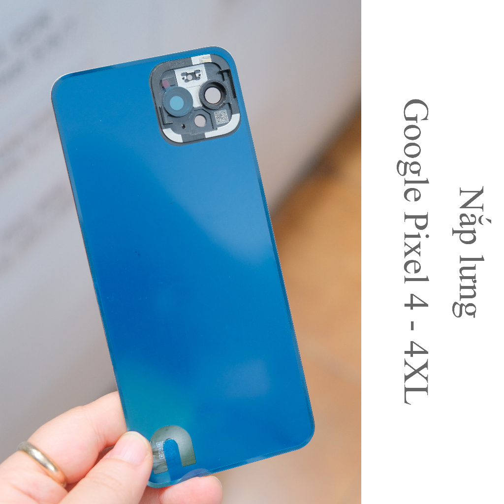 Nắp lưng cho GG Google Pixel 4 _ 4XL kèm keo lưng,có khung kính camera