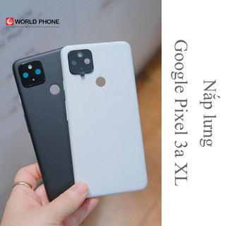 Nắp lưng, Bộ vỏ cho GG Google Pixel 4a 5G có khung kính camera, tặng kèm keo lưng 4a5G