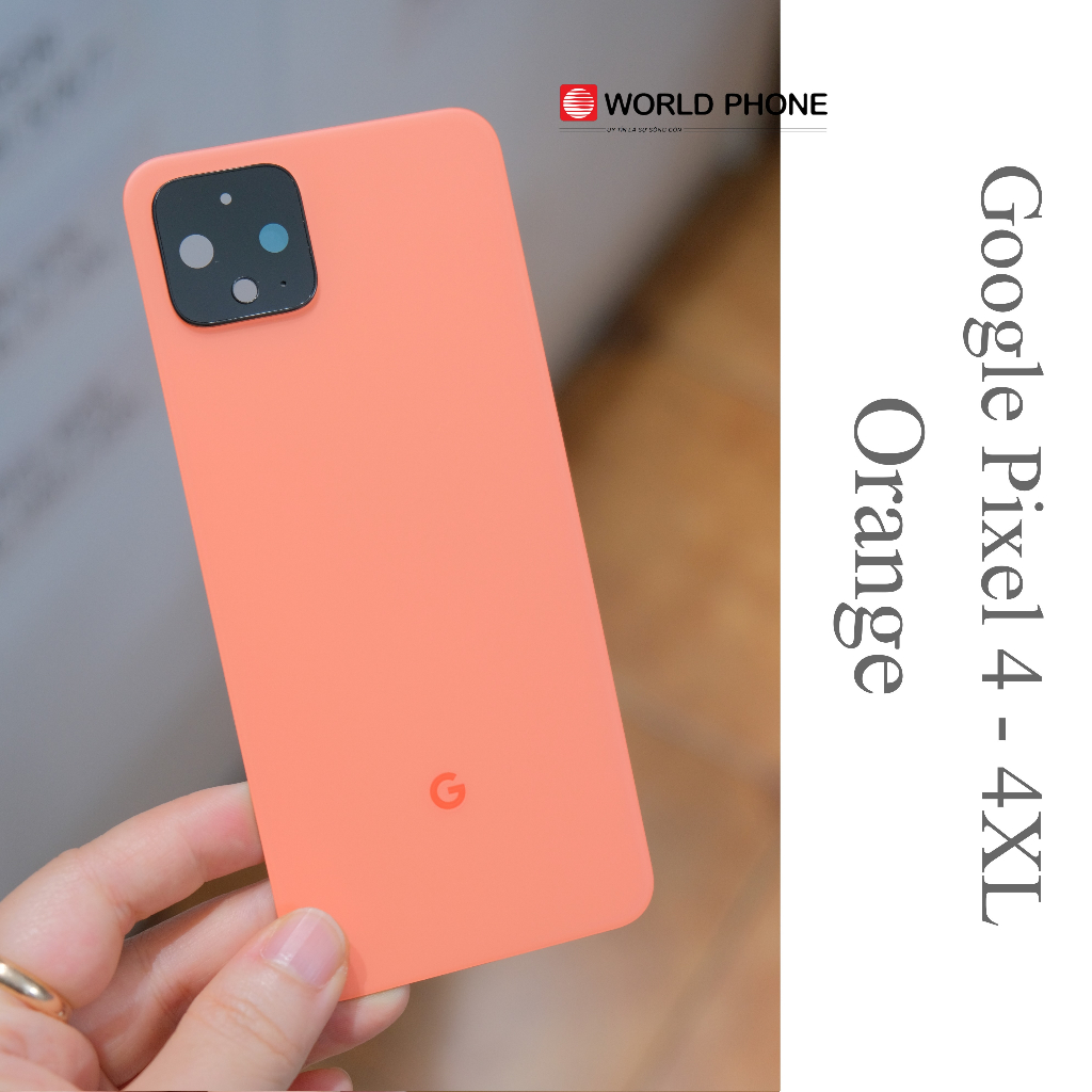 Nắp lưng cho GG Google Pixel 4 _ 4XL kèm keo lưng,có khung kính camera