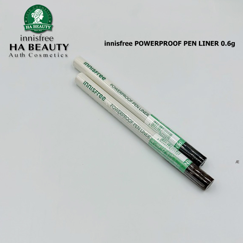 Cọ kẻ mắt chống thấm nước innisfree Power Proof Brush Liner 0.6g