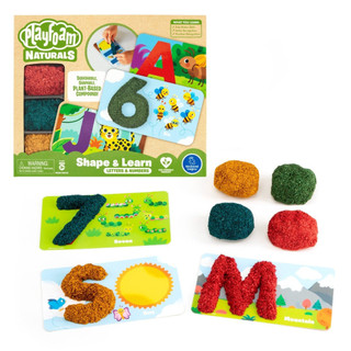  Bộ hình dạng & chữ cái & số playfoam naturals - Learning Resources