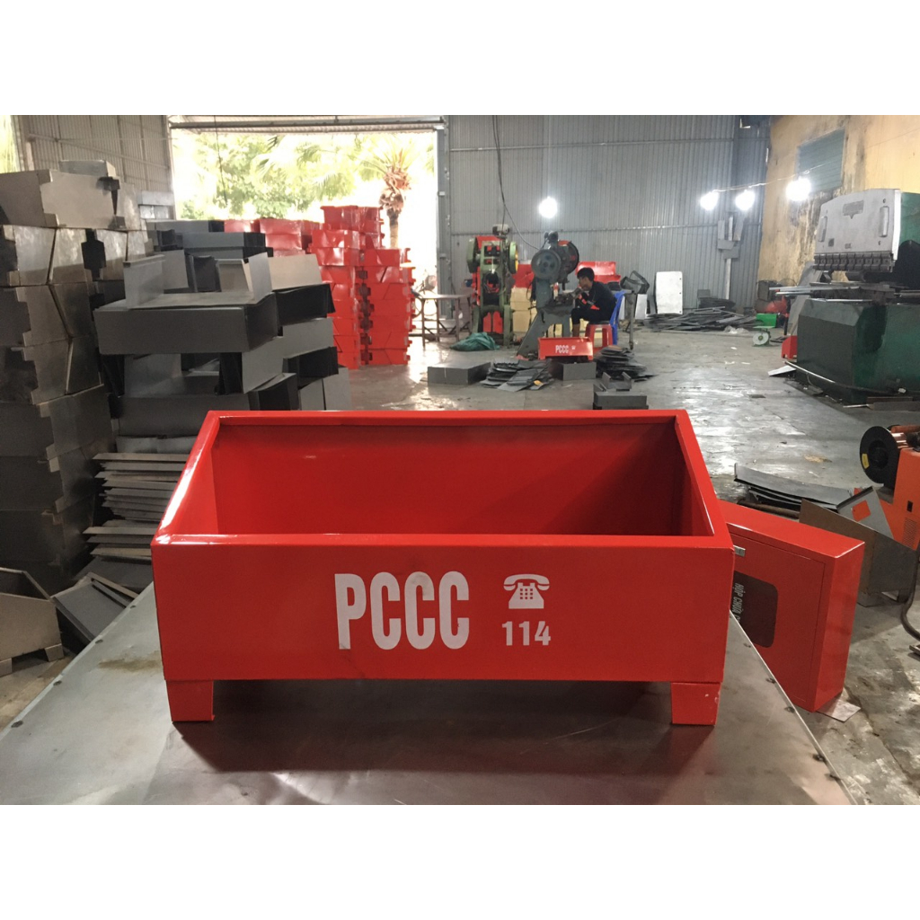 Kệ tôn đựng 3 bình chữa cháy