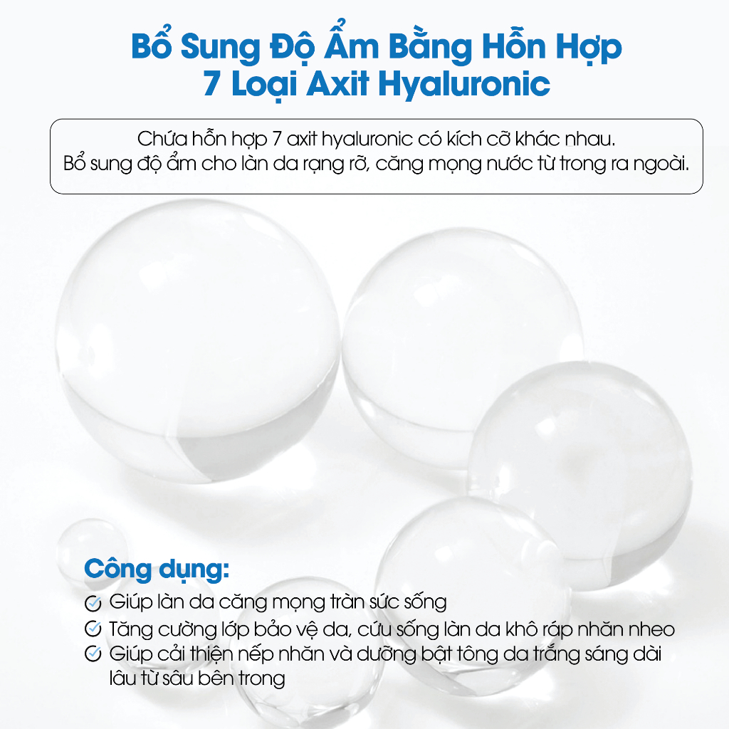 Tinh Chất Cấp Ẩm Làm Trắng Da Ample:N Hyaluron Shot Light Ampoule 100ml