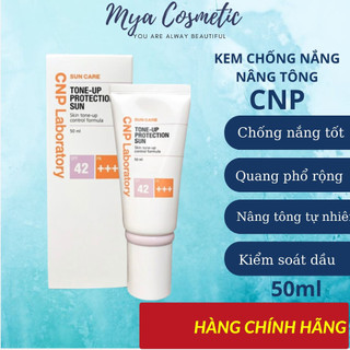 Kem Chống Nắng cho da nhạy cảm CNP Laboratory Tone-Up Protection Sun SPF42 PA+++ Tuýp 50ml