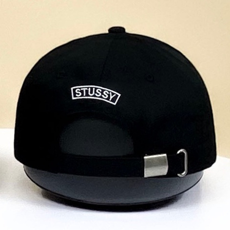 Mũ lưỡi trai, Nón kết màu đen thêu Logo nổi Stusy siêu HÓT HÒN HỌT, Full Hộp