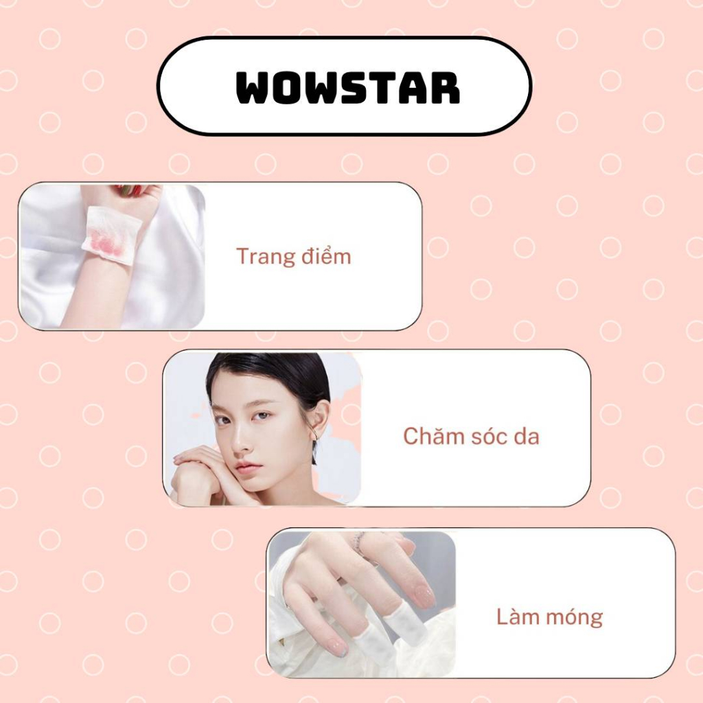 Bông tẩy trang dưỡng da Cotton Pads 222 miếng