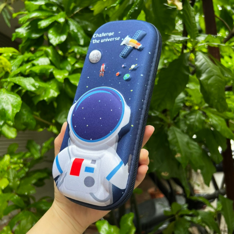 Hộp đựng bút 3D hoạt hình 2 ngăn cho bé trai và bé gái có nhiều mẫu lựa chọn