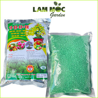 Phân Npk 17-17-17 + TE - Gói 1kg