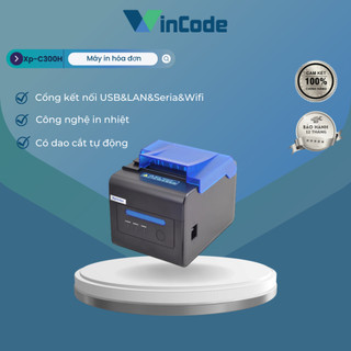 Máy in bill, máy in hóa đơn xprinter c300h, in bill bán hàng kiotviet,sapo,pos kết nối wifi