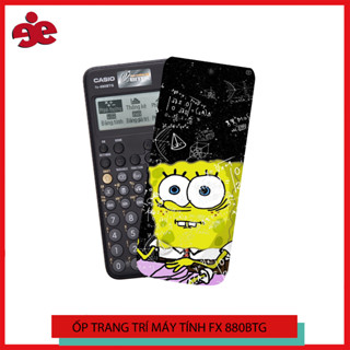 Ốp trang trí Máy Tính Casio FX 880BTG hình TOÁN HỌC- Nhận In Theo Yêu Cầu( KHÔNG PHẢI DECAL)