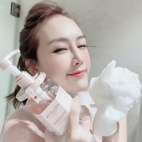 Sữa tắm Nước Hoa weilaiya 450ml Chính Hãng Trắng Da Dưỡng Ẩm Dưỡng Thể Thơm Lâu toàn thân Myphamhocngan1