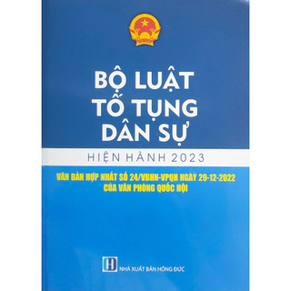 Sách bộ luật tố tụng dân sự năm 2023