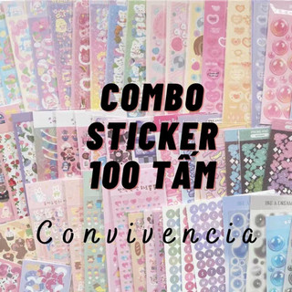 Combo sticker trang trí