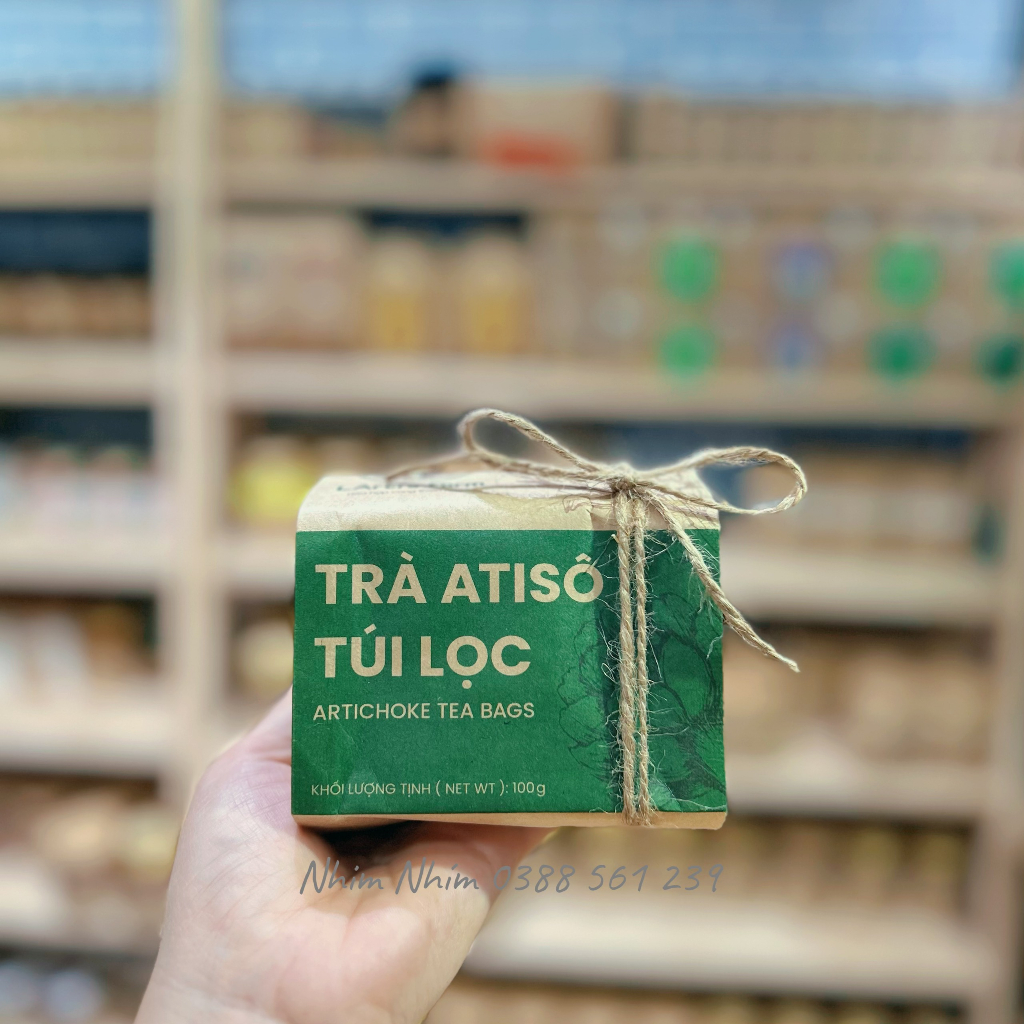 Trà Túi Lọc Atiso Nguyên Chất Đến Từ LArti's Farm Đà Lạt 100gr (40 túi)