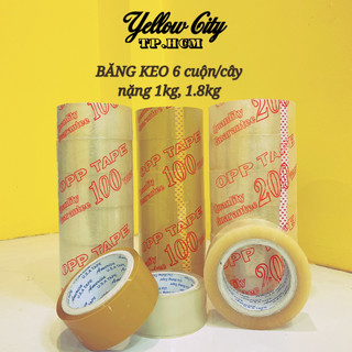 Băng keo trong, đục - 100 yards 1kg, 200 yards 1.8kg siêu dính