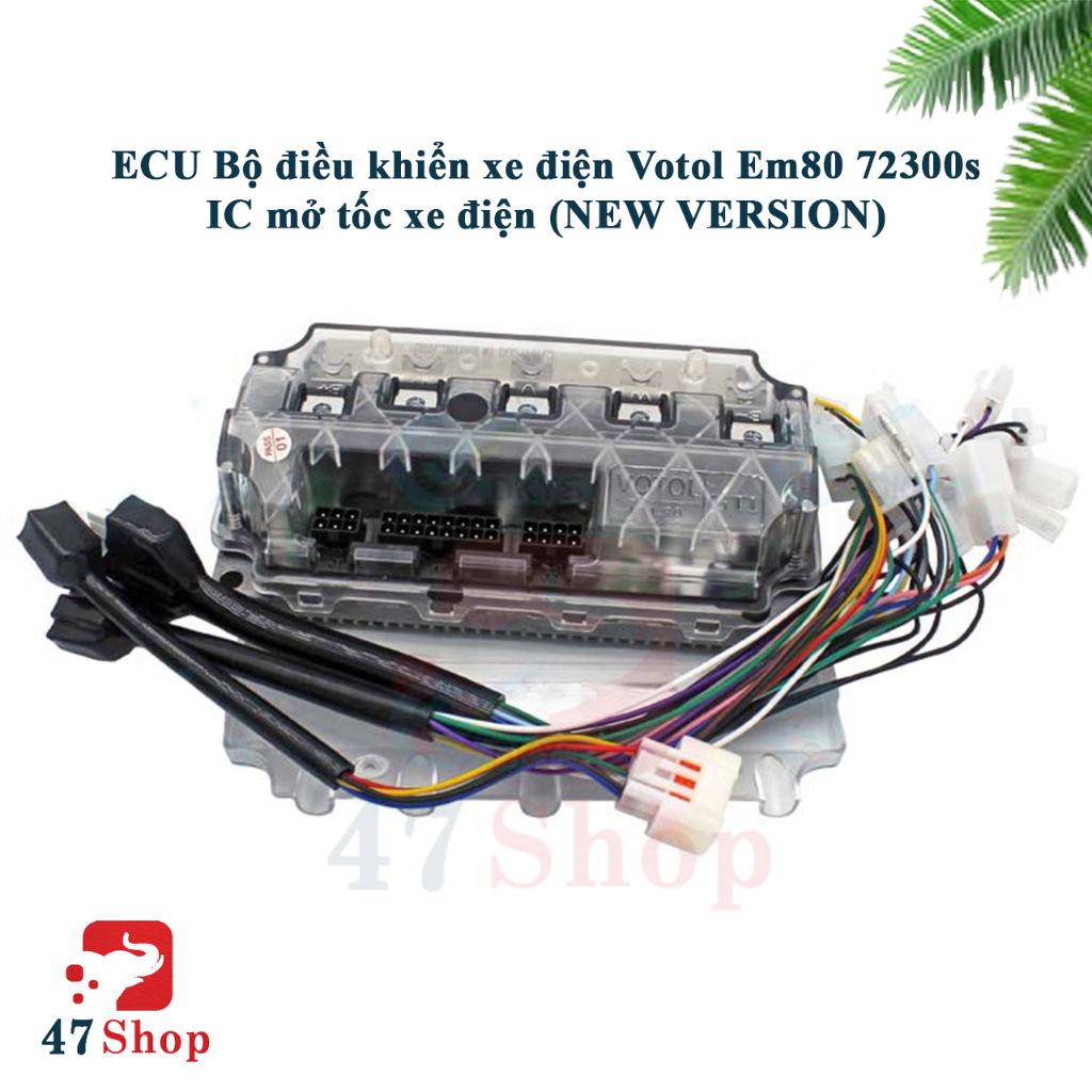 ECU Bộ điều khiển xe điện VOTOL EM-80 GTI Model 72300S IC mở tốc xe điện