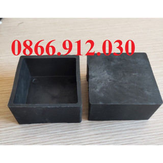 Chụp KT 75x75 mm_bịt ngoài chân đế, chụp, núm, nút  cao su bịt chân bàn ghế, ủng chân chống xước