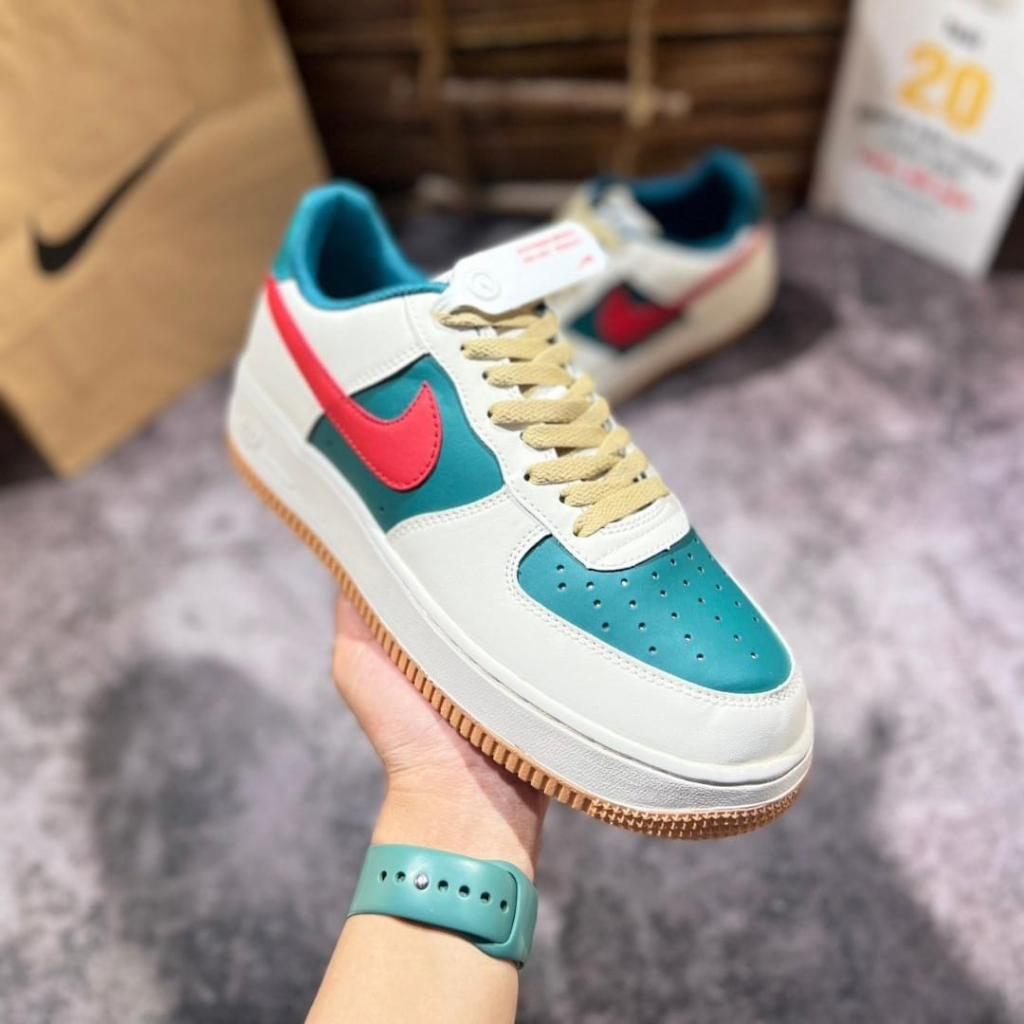 XẢ Giày thể thao A.F 1 xanh đỏ  nam nữ cao cấp siêu hot