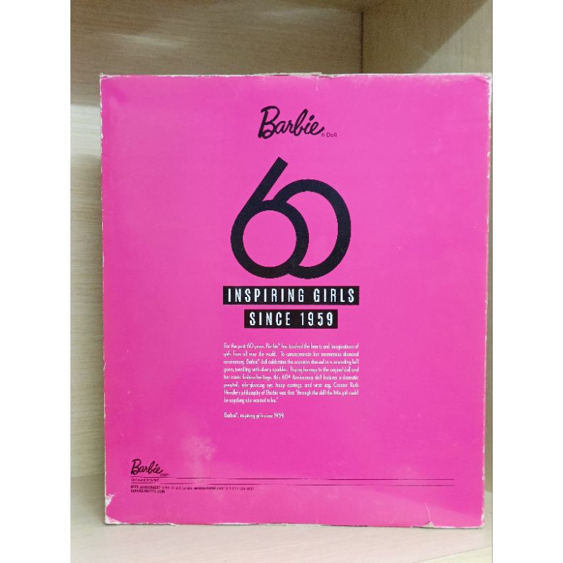 Búp bê barbie 60th anniversary